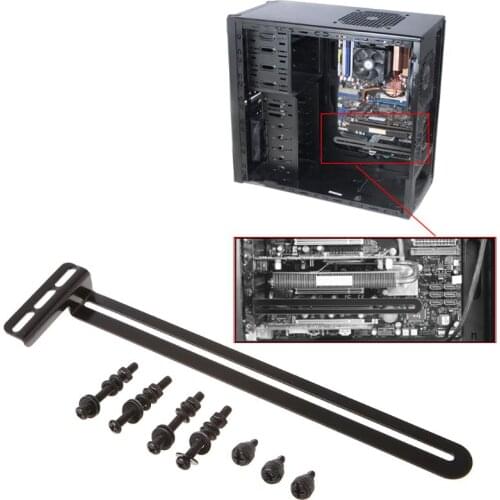 Universal Fan Mount Bracket for PCI Side-Blown Graphics Card Cooling Fans Holder