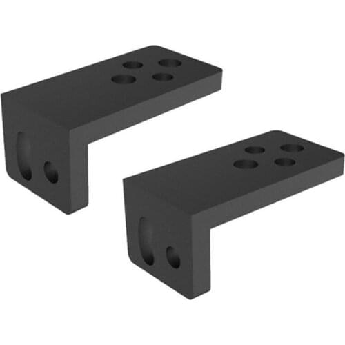 2PCS L70 Universal Motorcycle Headlight LED Expansion Bracket Spotlight Holder Clamp for Honda Yamaha Ect