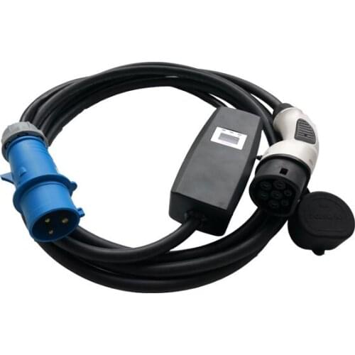 Khons type 2 ev charger iec 62196 level 2 evse portable charging point/iec ev charger female plug/portable ev cable