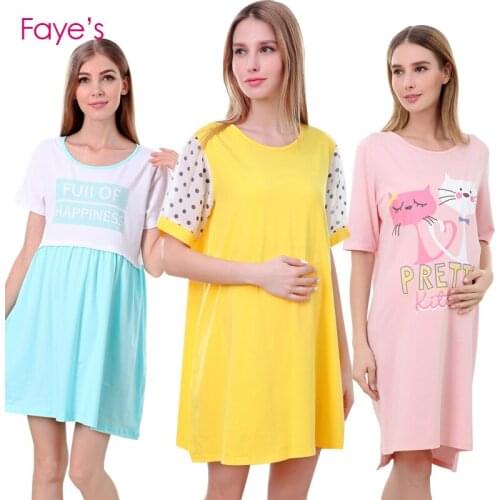 New Summer Short Sleeve Stripe Maternity Dress Pregnancy Clothes Pegnant Women Clothing Long Tees Tops T-shirts Plus Size