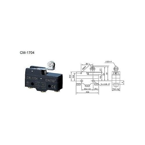 5Pcs MICRO SWITCH TM-1704 CM-1704 CNTD