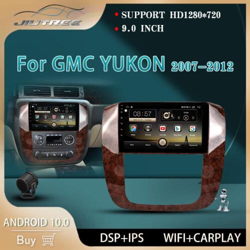 2 din Android Car Multimedia Video Audio FM GPS Navigation Player For GMC Yukon Chevrolet Tahoe Suburban 2007-2012 Auto Stereo