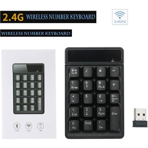 Wireless Numeric Keyboard Mechanical Touch Feel Banking Machine Equipment Customized Small Keyboard Support For Mac Windows