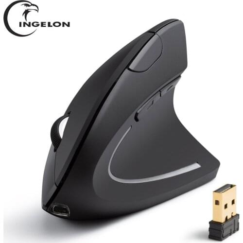 Ingelon Wireless Mouse Wrist souris sans fil Ergonomic Vertical Mouse Optical 800/1200 Computer Mice For Laptop Desktop mouse pc