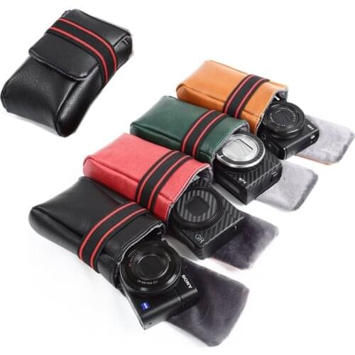 Digital Camera Bag Case cover for SONY ZV-1 RX100VII RX100VI RX100M3 RX100M4 RX100V RX100M5A Waterproof protective Storage Pouch
