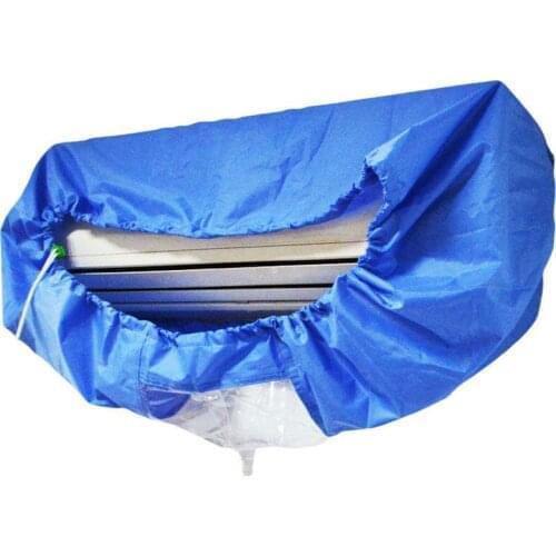 Air Conditioning Cover Washing Wall Mounted Air Conditioner Cleaning Protective Dust Cover Clean Tool Tightening Belt