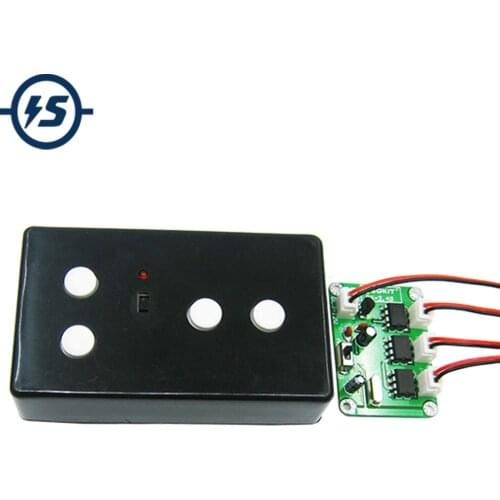 Electronic DIY Toy Car Ship Remote Control Kit TX/RX-2.4G 6-Channel Remote Control Transceiver Wireless Module for Learning