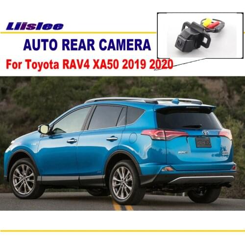 Car Reverse Rear View Camera For Toyota RAV4 XA50 2019 2020 Parking Back Up Camera For RAV4 5th Adventure Prime 2019-Present