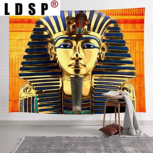LDSP Egyptian Tapestry Ancient Egypt Mythology Art Wall Hanging Tapestries for Living Room Bedroom Dorm Home Blanket Decor