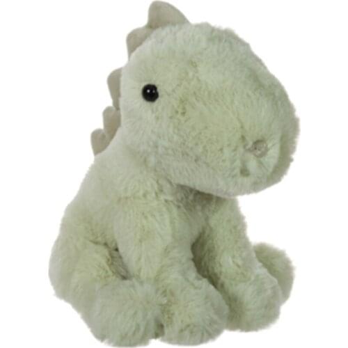 Matcha-colored dinosaur plush toys cute birthday gift baby doll 20cm childrens toys hug sleep