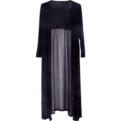 Fashion sexy Europe with America style extra long thin cloak cardigan ,sunscreen long-sleeve trench