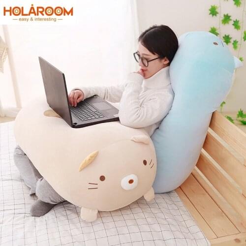 1PC Cute Corner Bio Pillow Japanese Animation Plush Cushion Back Cushion 28/60cm Toy Stuffed Soft Valentine Gift for Baby girl