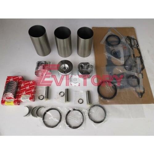Yanmar 3TNV82A 3TNV82 overhaul rebuild kit + WATER PUMP OIL PUMP CONROD VALVE