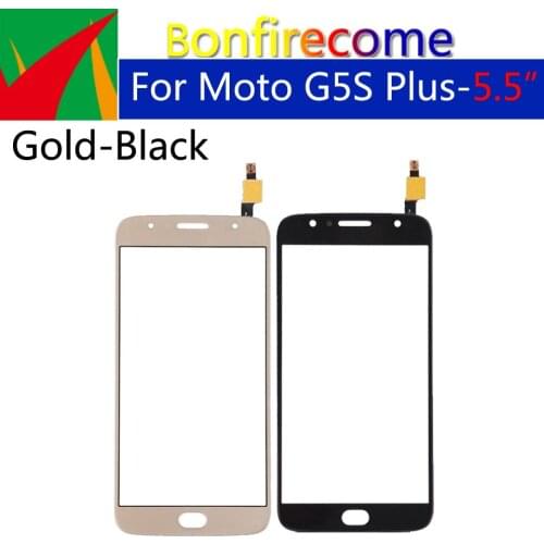 10Pcs\lot For Motorola-Moto G5S Plus XT1802 XT1803 XT1805 XT1086 Touch Screen Digitizer Front Glass Panel Sensor Replacement 5