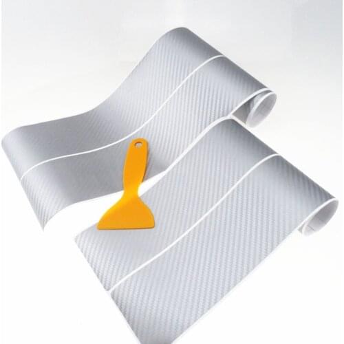 4pcs. Car door sill cover scratch-resistant carbon fiber sticker for Infiniti FX-series Q-series QX-series Coupe EX37 EX25 JX35