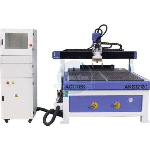 Acctek good quality 4 tools ATC cnc carving machine router for sign 1212