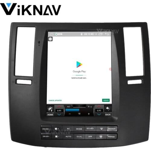 10.4" For Infiniti FX35 2008 2009 2010 car radio multimedia player GPS navigation 2 din Android car stereo autoradio Tesla style