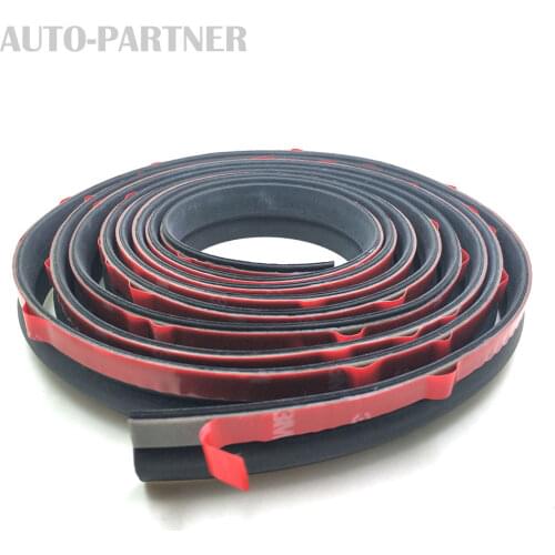 Auto rubber seals 3 Meters Z Type door sound insulation noise insulation waterproof trim dust isolation Car Sealing Strip