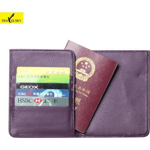 Free shipping TRAVELSKY RFID wallet Blocking passport PU leather mutifunctional can take credit cards,passport,ticket holder
