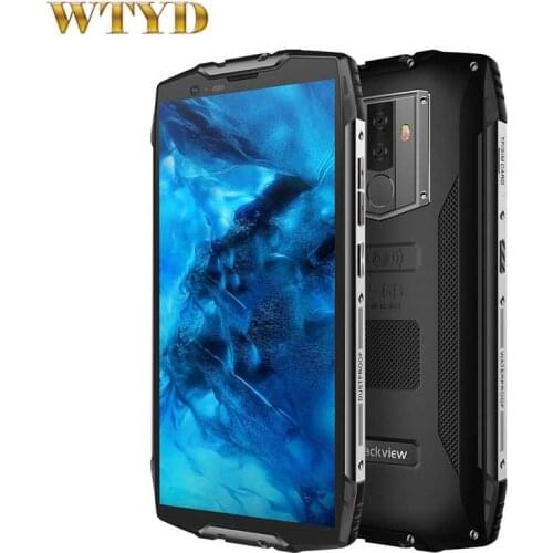 Blackview BV6800 pro 6580mAh IP68 Waterproof 5.7"18:9 16MP Camera NFC Wireless Charger 4GB 64G MT6750T Android 8.1 Smartphone
