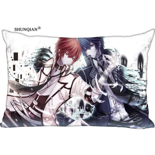 New Boy Love Couple Anime Pillow Case Custom Wedding Pillowcase Cover Cases Gift Zippered Rectangle Pillow Case