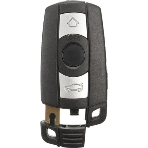 3 Buttons Remote Key Case Shell Fob Blade For 1 3 5 6 Series E90 E91 E92 E60