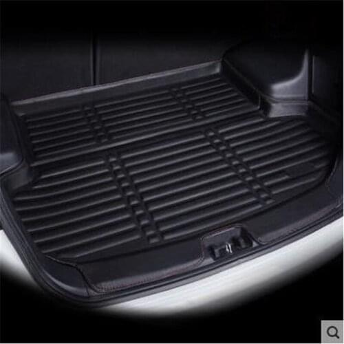 For Volkswagen Tiguan 2010-2016 Car-styling Car Rear Boot Liner Trunk Cargo Mat Tray Floor Carpet Mud Pad Protector