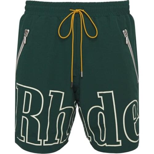 Zipper Pockets Breathable Shorts Male Running Basketball Training Pants Quick-Drying Mesh Cool Sweatpants Jogger Casual Fitness