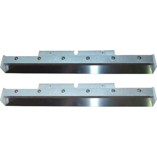 Metal squeegee stainless steel rubber blade 350mm used in MPM UP3000 printing machine