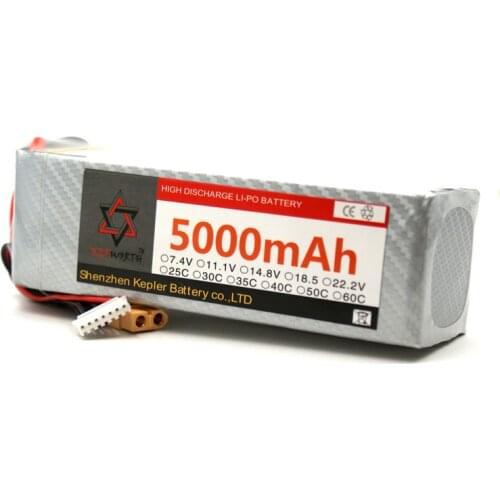 6s 22.2v 5000mAh Lipo Battery RC Car Plane Boat Lithium Ion Polymer Battery For Truck Tank Drone Helicopter