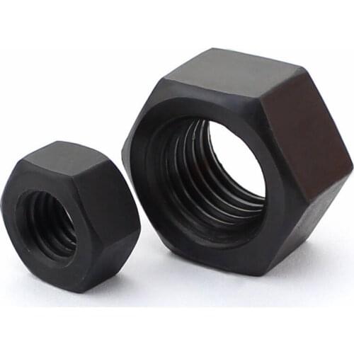 M2/M2.5/M3/M4/M5/M6/M8 Black Hex Nut / Copper Stud Screw Cap
