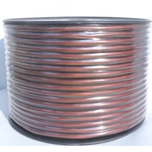 KL High Quality 50M MIC CABLE 24AWG transparent brown