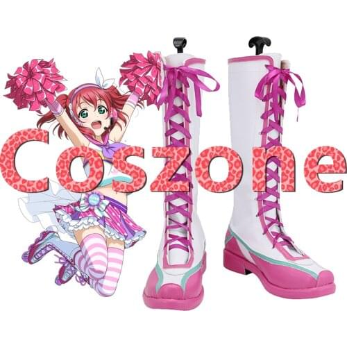LoveLive Sunshine Aqours Cheerleader Ruby Kurosawa Cosplay Shoes Boots Love Live Halloween Carnival Cosplay Costume Accessories