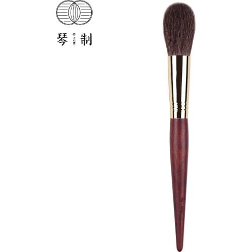 QINZHI Professional Handmade Make Up Brush 238 Round Blush Brush Soft Red Squirrel Hair Makeup Brushes