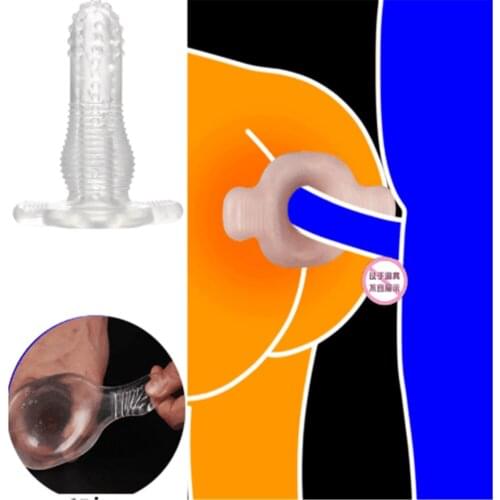 Silicone Hollow Dildo Anal Plug Anal Sex Toys For Women Men Prostate Massager Anal Expanding Dilator Stimulator Adult Products