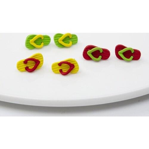 Bowknot Slippers Earrings Epoxy Resin Mold Ear Studs Silicone Mould DIY Crafts Jewelry Necklace Pendant Casting Tools