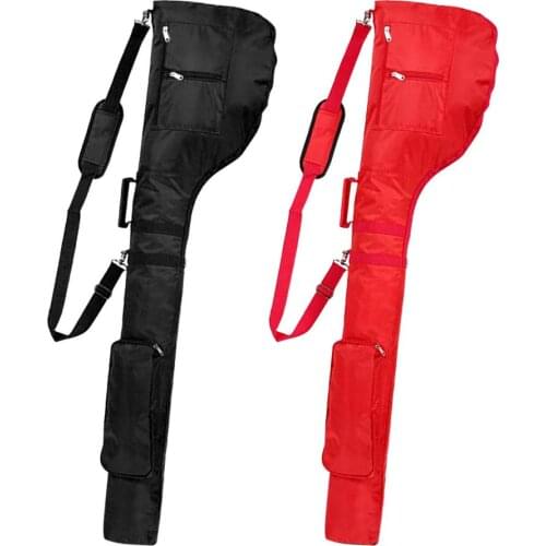 Convenient Folding Golf Polyester Bag With Removable Shoulder Strap Is Waterproof And Durable