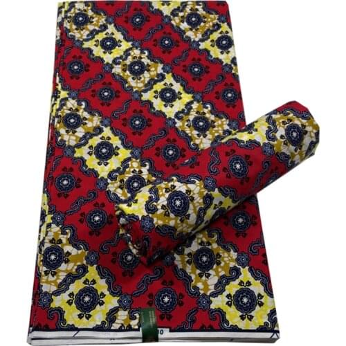 Veritble Wax Original Ankara Printed Fabric 100%Cotton High Quality Real Wax African Dress Material For Fabric By The Yard VL178