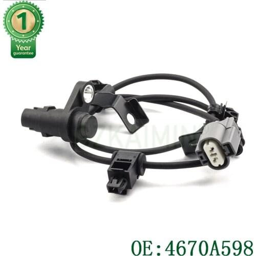 High Quality Auto new ABS Sensor 4670A598 Rear Right ABS Sensor For Mitsubishi Triton L200 K-M