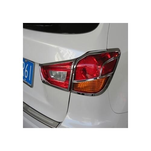 ABS Chrome Rear headlight Lamp Cover for 2010-2016 Mitsubishi ASX Car styling