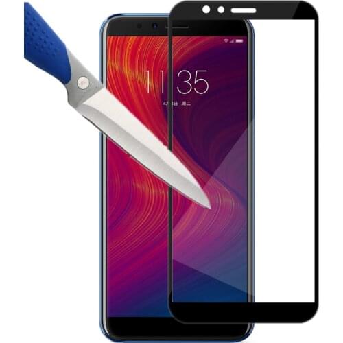 Tempered Glass For Lenova K5 Play A5 Full Cover Screen Protector For Lenova K5play Mobile Phone Protective Glass Full Glue Film
