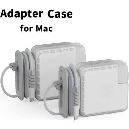 Protective Case for Apple Macbook Charger Travel Cord Organizer Compatible USB C 29W 61W 60W 87W 96W 20V 16.5V Power Adapter