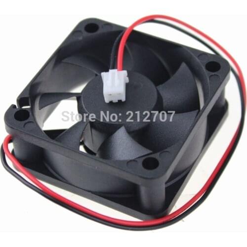 10 Pieces/lot Gdstime 50x50x20mm 5V 2Pin 5020 Brushless Brushless Mini DC Cooler Fan 50mm
