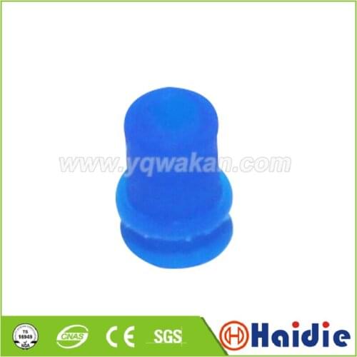 100pcs automotive plug blue cable rubber seal HDX025 1.8 super wire seals for auto connector