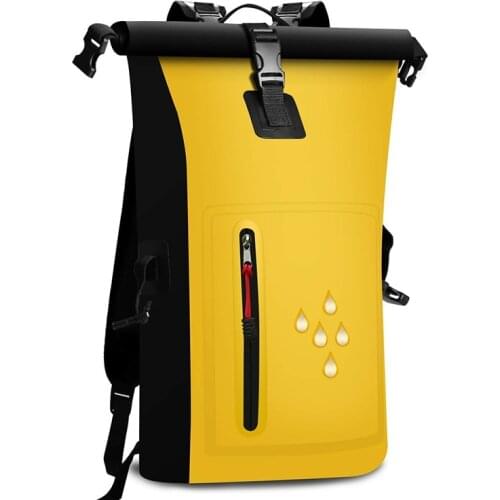 25L Sports Trekking Bag Waterproof Beach Rafting Bag Women Outdoor Seaside PVC Backpack Multi-functional Outdoor Bag