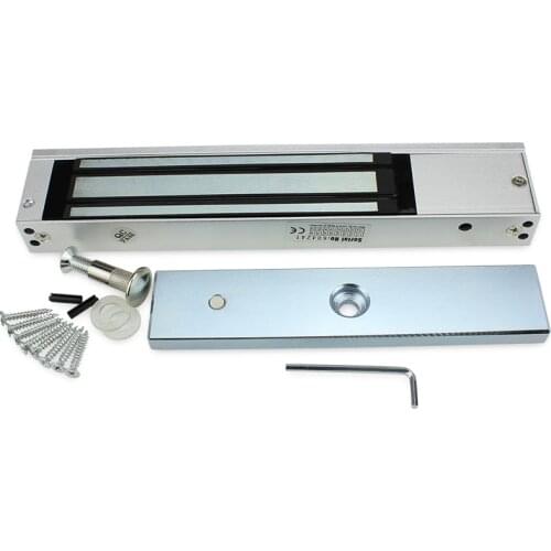 Free shipping Access Control Electric Magnetic Door Lock 180KG 350lbs 12V Electric Lock Holding Force High Quality