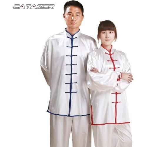 Chinese Tai Chi Suit Martial Arts Kung Fu Wushu Uniform Wing Chun Taiji Clothes
