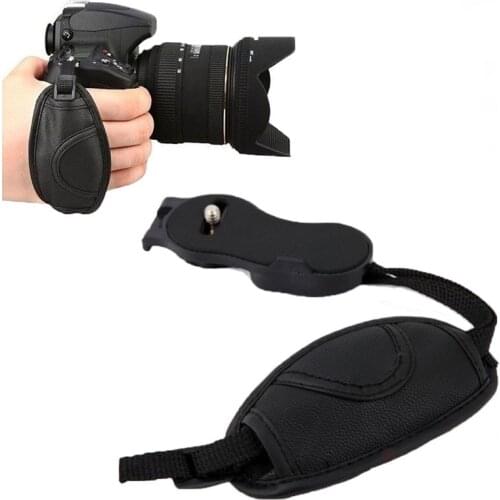 Camera Leather Hand Grip For Canon EOS 700D 650D 60D 70D 6D 5D2 5D3 For Nikon D750 D600 For Sony Olympus Wrist Strap Accessories