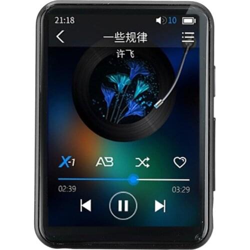 BENJIE X5 8GB bluetooth MP3 Player HD Lossless MP4 MP5 MP6 Music Audio Video Player Built in Speaker External Sound Recording