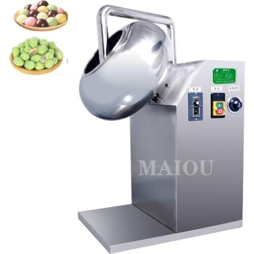 Full Automatic Factory Price Capsule Tablet Chocolate Bean Peanut Sugar Coating Machine